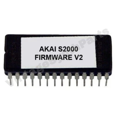 AKAI S2000 S-2000 OS Upgrade V 2.0 eprom KIT no floppy disk required Update Rom - Image 1 of 3