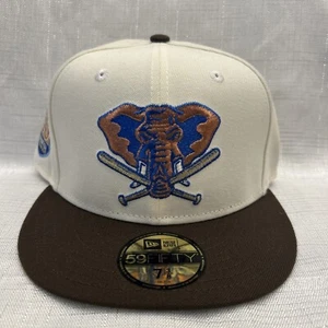 New Era Oakland A's Athletics Logo 59FIFTY Fitted Hat 50th Year Patch Size 7 3/8 - Picture 1 of 6