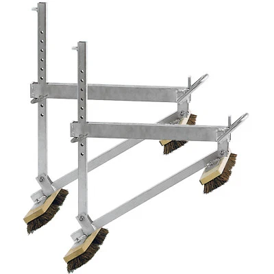 2x Müba Aluminium-Besengerüst, Dachdeckergerüst Dachständer Dachgerüst Dachbock - Bild 1 von 3