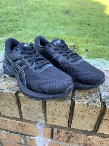 NEU Asics GT2000 8 schwarze Herren-Laufschuhe UK6,5 - Bild 1 von 10