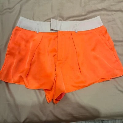 Helmut Lang Women Shorts 100% Silk Size 4 - Изображение 1 из 2