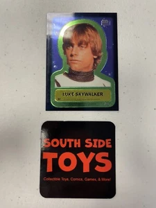1999 Star Wars Chrome Archives Double Sided Chromium D2 Luke Skywalker - Picture 1 of 2
