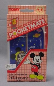 Tomy Pocket Mate Mickey Space Postman Walt Disney Mini Board Game Box Japan PM4