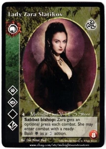 Lady Zara Slatikov Tzimisce Third Edition V:TES VTES Vampire CCG - Picture 1 of 1