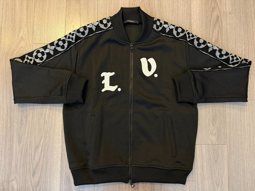LOUIS VUITTON（LV） Giacca Louis Vuitton Flower Band Track Top nera taglia M