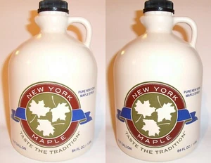 Pure NY Maple Syrup, One Gallon (128 oz.) - Picture 1 of 1
