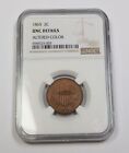 1865 NGC UNC Detail | Two Cent Piece - LARGE MOTTO - 2c US Coin #39003B