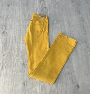 Diesel Bootzee Mustard Stretch Slim Bootcut Tall Denim Jeans W27 L35 UK 8/10 - Picture 1 of 10