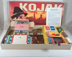 VINTAGE EG BOARD GAME KOJAK EDITRICE GIOCHI 1976 COMPLETO!OTTIMO!! - Foto 1 di 14