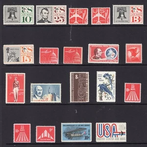 US C57,C59-97 1960-79 Complete NH Airmail Airs  - 40 Stamps - Free USA Shipping - Picture 1 of 2