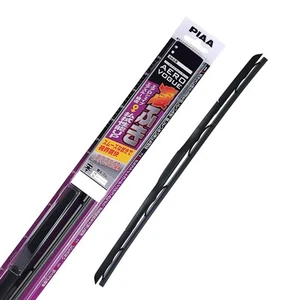 PIAA Wiper Blade 650mm Aero Vogue Graphite Graphite Coated Rubber 1 Piece No. 82 - Picture 1 of 5