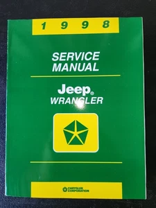 1998 Jeep Wrangler Service Manual Original - Picture 1 of 1