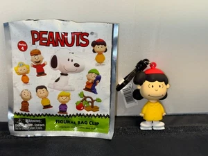 Monogram Peanuts Ice Skating Lucy 3D Figural Foam Bag Clip Keychain Series 4 - Picture 1 of 1