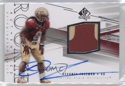 2014 SP Authentic Authentics /550 Devonta Freeman #220 RPA Rookie Patch Auto RC - Image 1 of 2