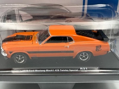 M2 Auto-Drivers 1970 Ford Mustang Mach 1 428 Twister Special, R31, 1:64, NIB - Image 1 of 4