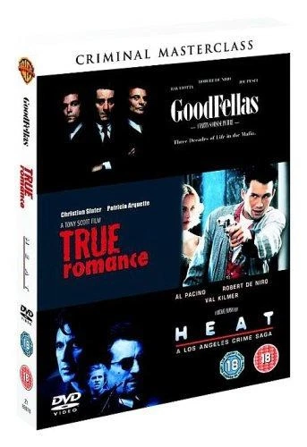 Criminal Masterclass : Goodfellas / True Romance / Heat (3 Disc Box Set) [DVD] [ - Image 1 of 1