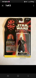 DARTH MAUL THE PHANTOM MENACE FIGURE RARE MOC 2 LEFT. - Picture 1 of 6
