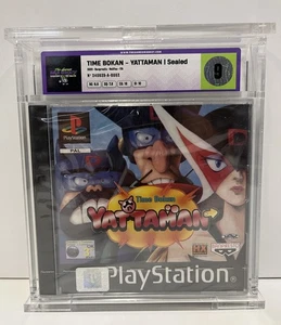 YATTAMAN TIME BOKAN SONY PLAYSTATION NEW FACTORY SEALED PAL ITA TGM GRADED 9.0 - Picture 1 of 17