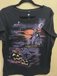 Halloween T-SHIRT XXL  Spooky House - Picture 1 of 6