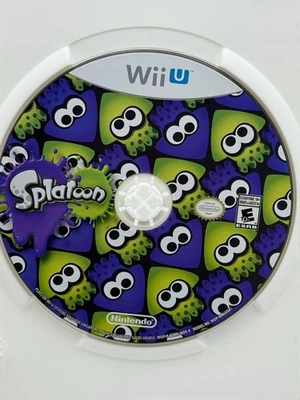 Splatoon (Nintendo Wii U, 2015) Disc Only - Image 1 of 2