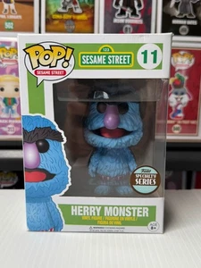 Funko Pop! Herry Monster #11 Sesame Street Pop Television Vaulted Figure - Picture 1 of 7