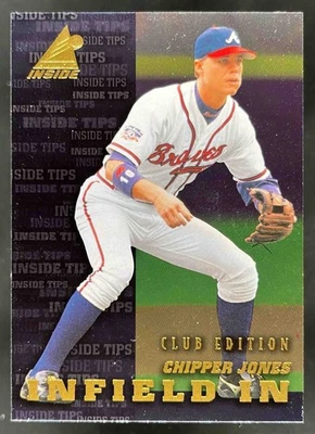 1998 Pinnacle Baseball Inside Chipper Jones Club Edition #146 Atlanta Braves - Image 1 of 2