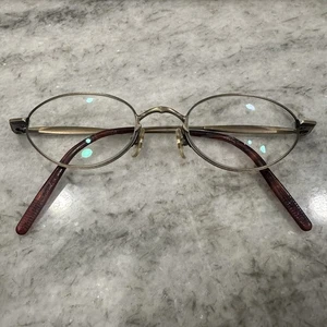 Lunettes de vue anciennes argentées Matsuda 1012C 48-20-145 lux montures de lunettes Japon uniquement - Photo 1/10