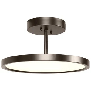 Access Lighting 20494LEDD Sphere 1 Light 15"W Integrated LED - Bronze - Picture 1 of 3