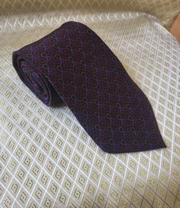 Givenchy Gentleman Paris 100% silk mens luxury tie classic. Made in Italy. - Picture 1 of 6