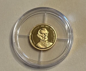 2009  President 14k Gold 1/2 Gram Proof Coin "Abraham Lincoln" Honest Abe - Picture 1 of 5