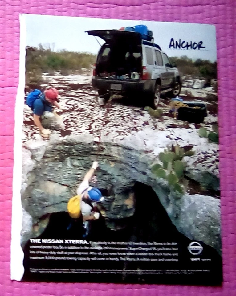 Nissan Xterra 2004 anuncio impreso Foto 1 de 1