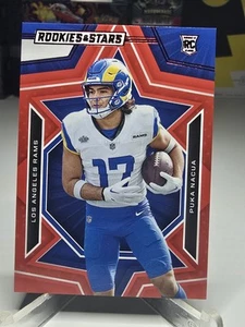 Panini Rookies & Stars 2023 - Rookies Puka Nacua #158 rojo (RC) - Imagen 1 de 2