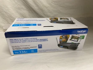 Brother TN336C Tonerkassette Cyan hohe Reichweite TN 336C Original Neu - Bild 1 von 5