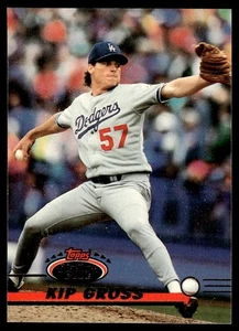 1993 Stadium Club Kip Gross Los Angeles Dodgers #7 - Picture 1 of 2