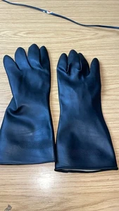 Elliott strapazierfähige Gummihandschuhe für Haushalt und Wartung, mittelgroße Handschuhe - Bild 1 von 2
