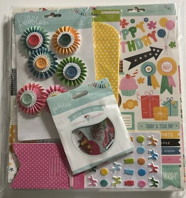 Pebbles/Jen Hadfield 12x12 Paper Pad Scrapbook Kit-Variations Available-U Choose - Image 1 of 4