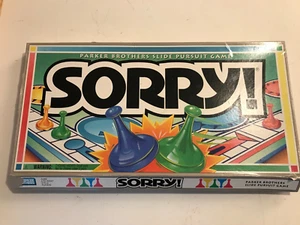 SCUSA! Gioco da Tavolo Parker Bros. 1995, Missing 1 giallo, 1 verde, 2 pedine blu - Foto 1 di 6