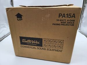 NEW OPEN BOX Vintage Electro Voice PA 15A Wired