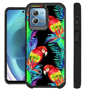 FUSION Case For Motorola Moto G Stylus 5G 2023 Hybrid Cover PARROT BIRD - Zdjęcie 1 z 5