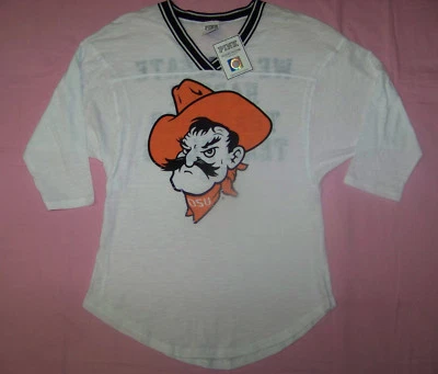 Camisa Victoria's Secret ROSA Oklahoma State Cowboys Puerta Trasera Nueva con Etiquetas  Foto 1 de 4