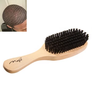 Magic Hard Wave Brush with Reinforced Boar Bristles and Wooden Handle #7720 - Picture 1 of 2