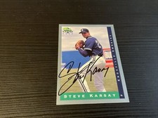 1993 Classic/Best #78 Steve Karsay Signed Debut 1993