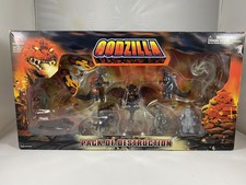 Godzilla Pack of Destruction - Bandai 2003 - Godzilla and Foes - NEW IN BOX RARE