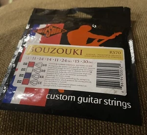 Rotosound Athena 8 String Bouzouki Phosphor Bronze set 11-30 RS70 - Picture 1 of 1