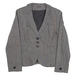 JOSEPH Blazer Jacket Grey Wool Womens S - Picture 1 of 8