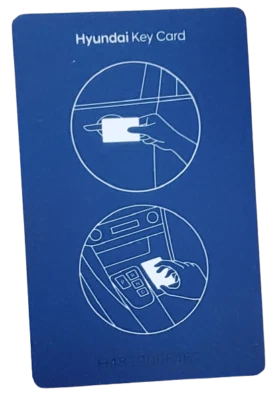 NFC CARD KEY 22-24 & 26 Hyundai Palisade, 24-25 Santa Fe Gas & Hybrid S8H81AD000 - Image 1 of 2