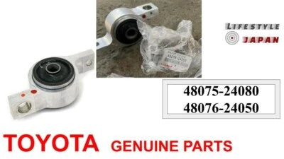 Genuine TOYOTA LEXUS Lower Control Arm Bracket 48075-24080 48076-24050 RC F GS F Foto 1 de 4