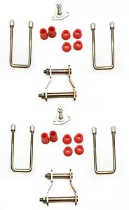 Front Leaf Spring Fitting Kit For Toyota Hilux MK3 LN105 2.4D 8/88-7/97 2 SIDES - Picture 1 of 1