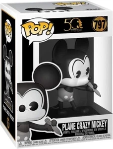 Pop! Disney Archives Plane Crazy Mickey #797 Vinyl Figure Funko DMG PKG - Picture 1 of 2