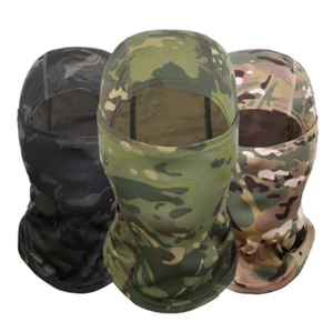Hunting Tactical Motorcycle Cycling Outdoor Protection Full Face Mask Balaclava - Picture 1 of 13